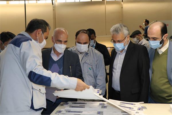مهندس صادقی رئیس سازمان صنعت، معدن و تجارت استان تهران از شرکت پردازش تصویر رایان بازدید کرد.